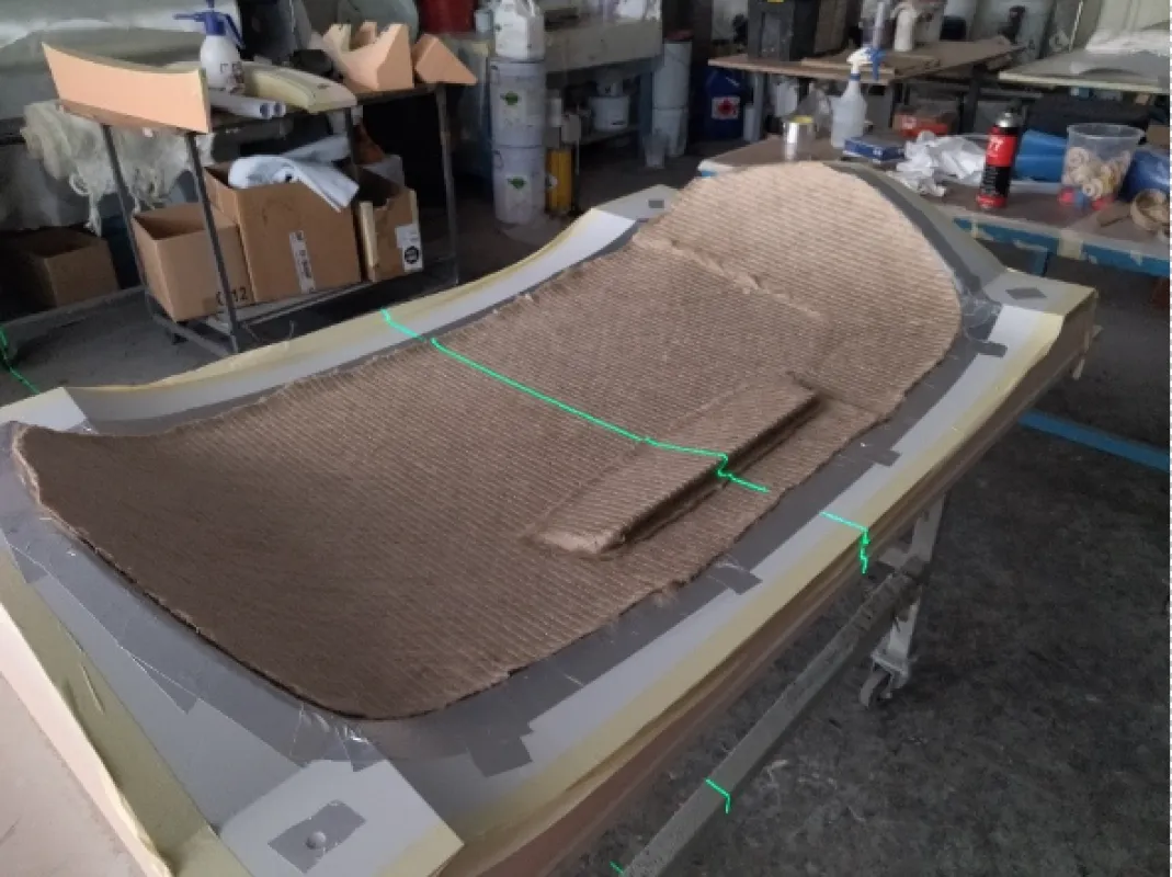 Moule de pi&egrave;ce de carrosserie